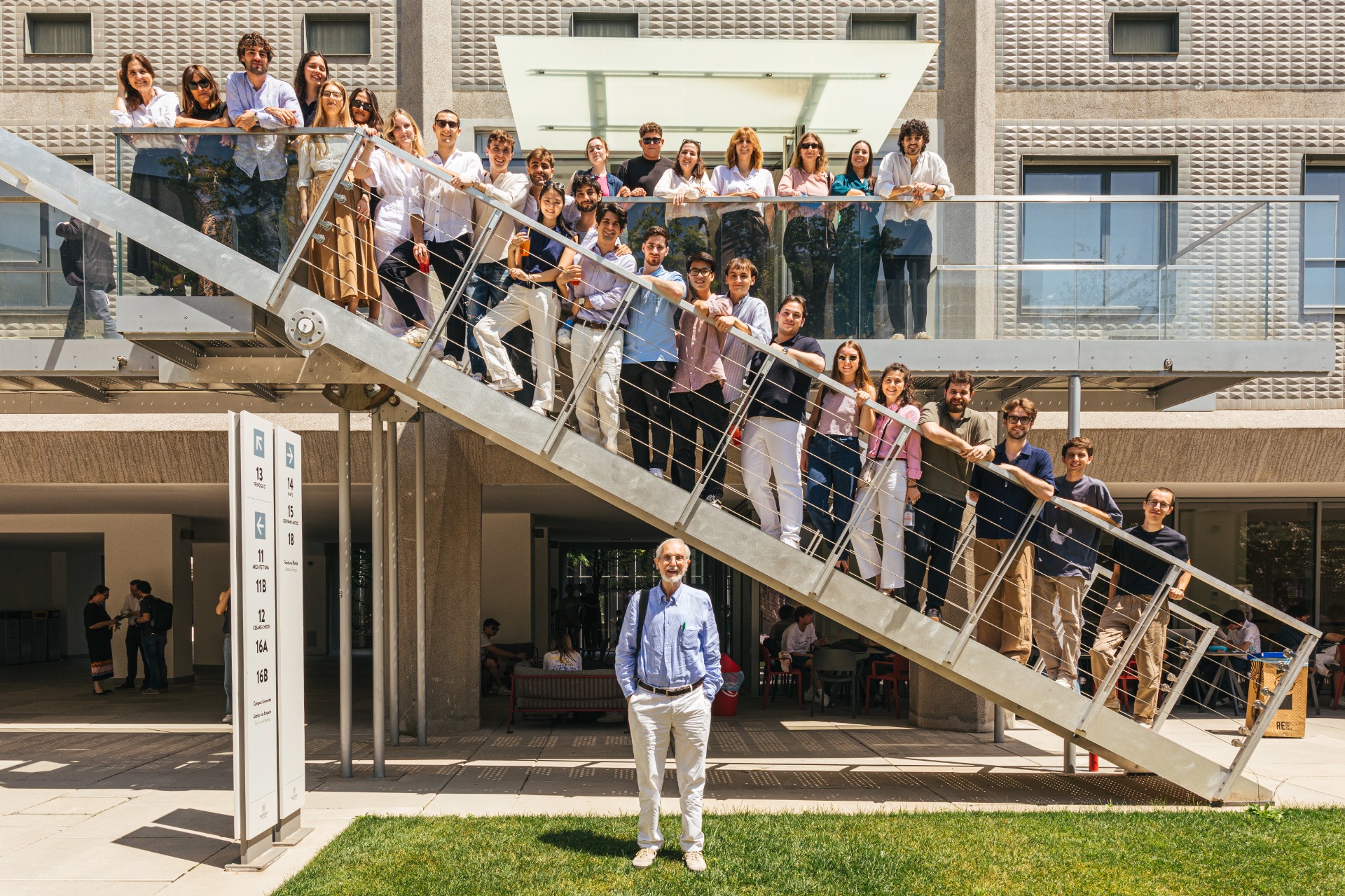 Renzo Piano e i suoi studenti